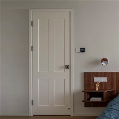 سب سے کم سفید لکڑی کا داخلہ سفید پرائمر شیکر دروازہ