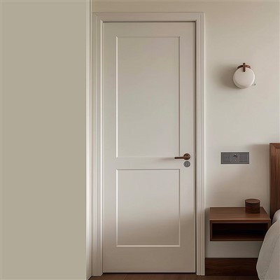 سفید پرائم دروازے کے ساتھ عمودی 2 پینل