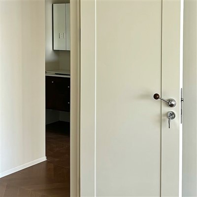 سفید شیکر دروازے شیکر اسٹائل باورچی خانے کے دروازے داخلہ